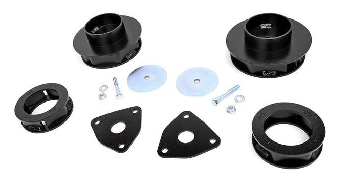 Rough Country 2.5" Leveling kit 12-19 Ram 1500 4WD - Click Image to Close